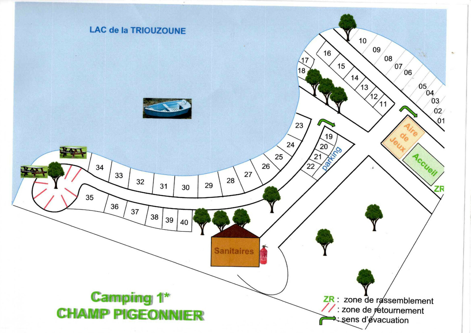 Carte Champ Pigeonnier